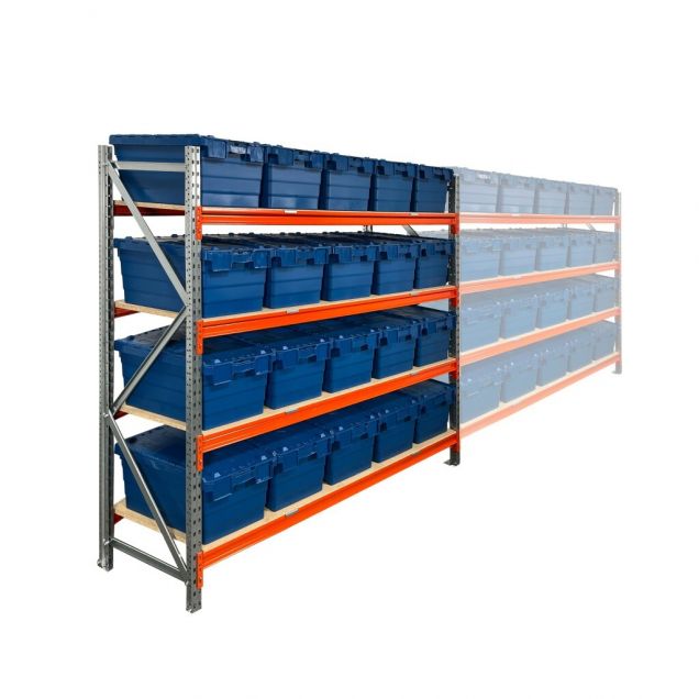 Fächerschrank AR 2000x2250x600 mm (hxbxt) 4 Ebenen mit 20 Verteilungsboxen Anfangsregal