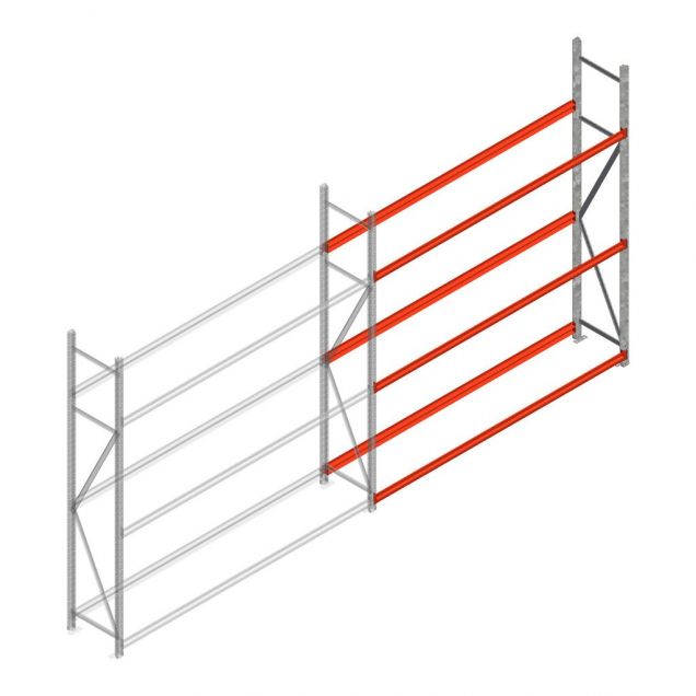 Reifenregal Weitspann AR 2500x2250x500mm (hxbxt) 3 Ebenen Anbauregal