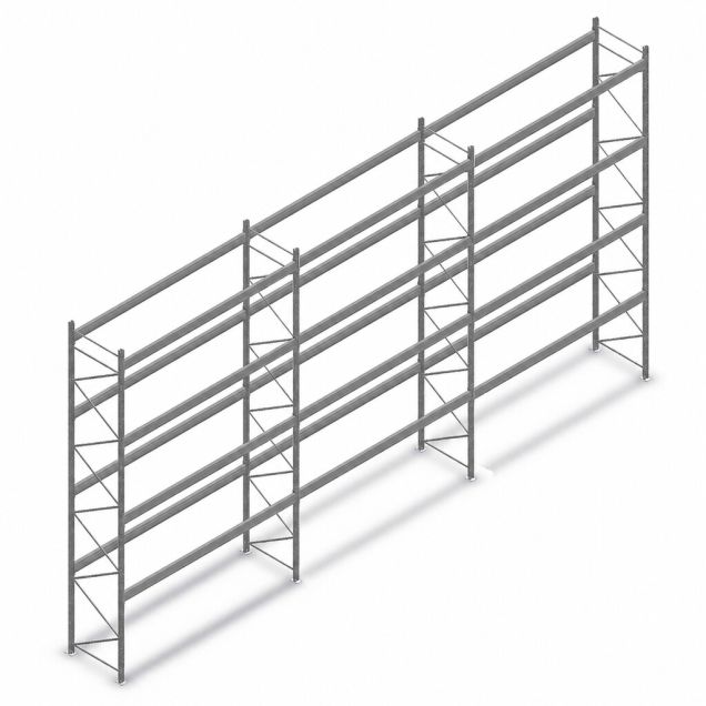 Vorteilsreihe gebrauchtes Stow Palettenregal 5500x11200x1100 mm (HxBxT) 4 Ebenen