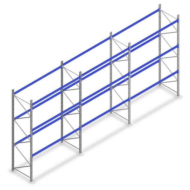 Vorteilsreihe teilweise gebrauchte Bito Palettenregal 5000x8580x1100 mm (hxbxt) 3 Ebenen