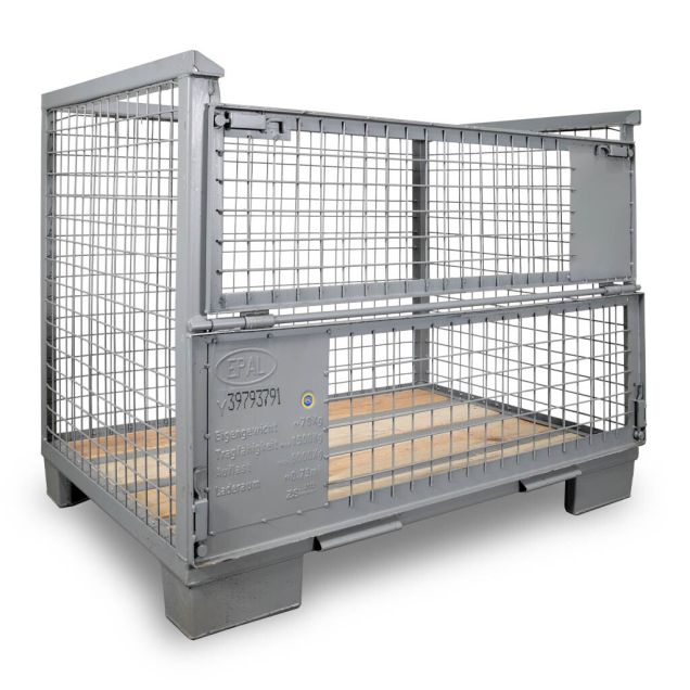 Gitterbox 1240x835x970 mm (HxBxT) UIC-Norm 435-3