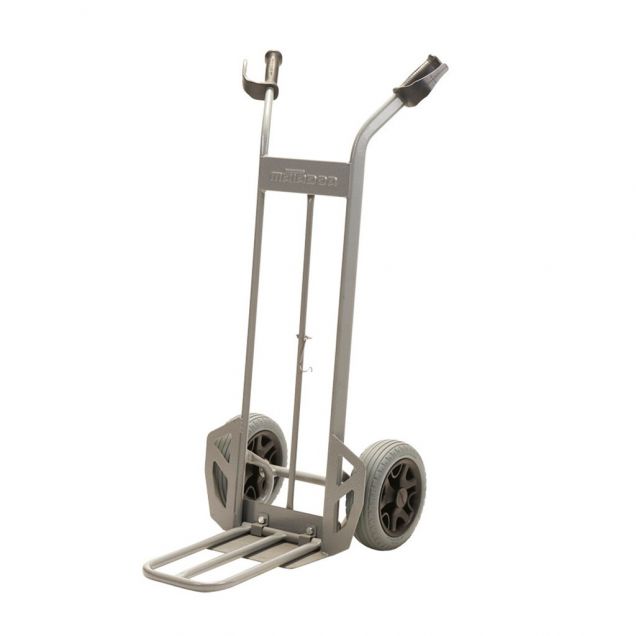 Stahl Sackkarre Matador M-NST400-CT 200 kg 1150 mm mit fester und klappbarer Schaufel