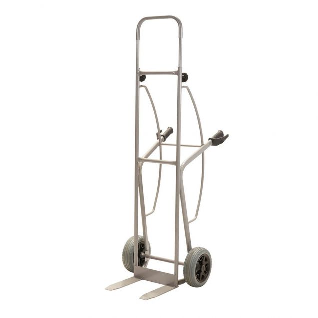 Stahlkisten Sackkarre Matador M-MK35CT 350 kg mit höhenverstellbarem Rücken