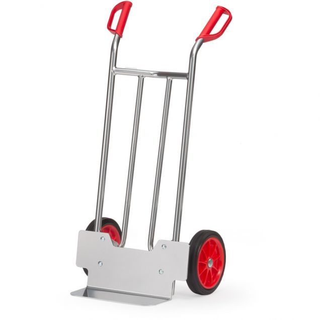 Aluminium Sackkarre 150 kg 1150 mm mit Gummireifen, 150 mm Schaufel