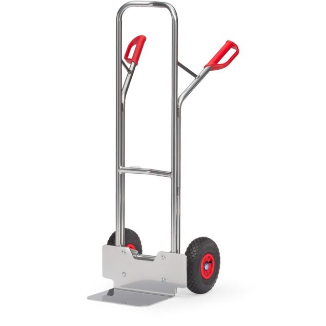 Aluminium Sackkarre 200 kg 1300 mm mit Luftreifen