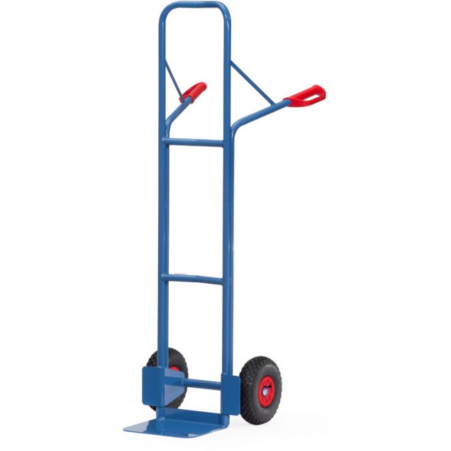 Stahl-Sackkarre 300 kg 1600 mm mit Luftreifen