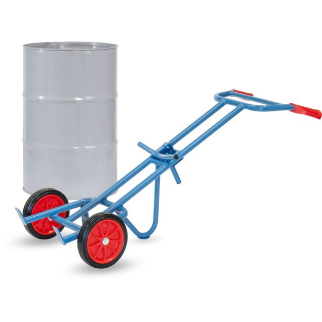 Fasskarre 300 kg 1600 mm mit Gummibereifung