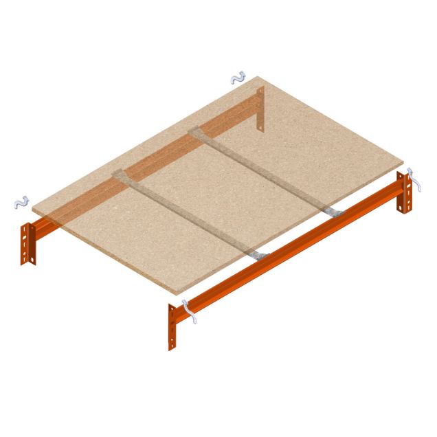 Ebene AR Weitspannregal 1850x1200mm (BxT)