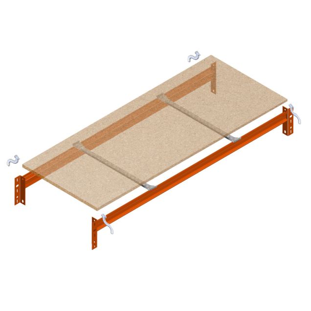 Ebene AR Weitspannregal 2250x900 mm (HxBxT)