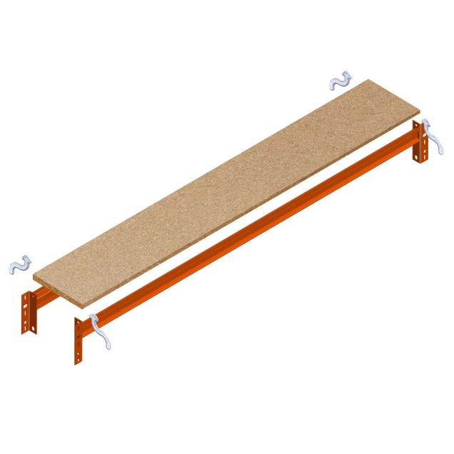 Ebene AR Weitspannregal 2700x400mm (HxBxT)