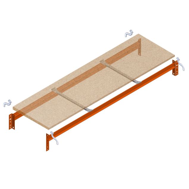 Ebene AR Weitspannregal 2700x800mm (HxBxT)
