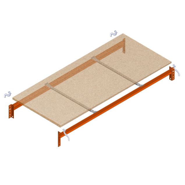 Ebene AR Weitspannregal 2700x1200 mm (BxT)