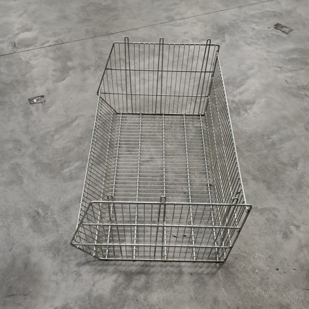 Gebrauchte Drahtkörbe, Einkaufskörbe 960x675x500 mm (bxtxh) verzinkt