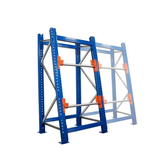 Anfangsregal Haspelregal  2500x860x900 mm (hxbxt) - 2 Achsen