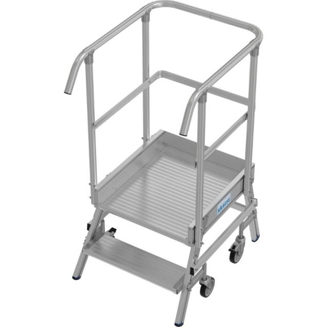 Plattformleiter Krause einseitig 2 Stufen 500 mm