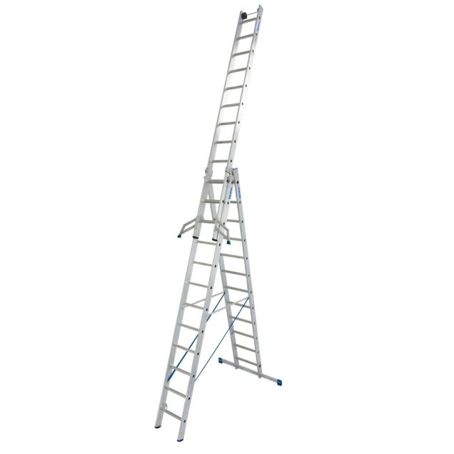 Reformleiter Krause 3x12 Sprossen 7300mm