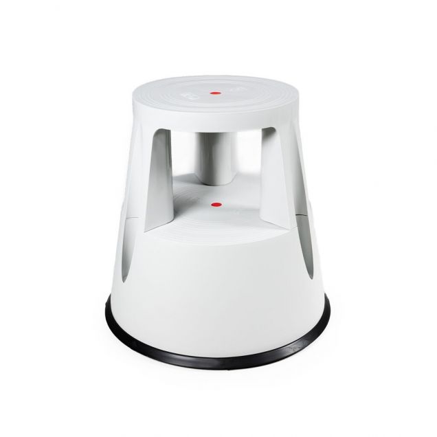 Tritthocker grau 410 mm (h)