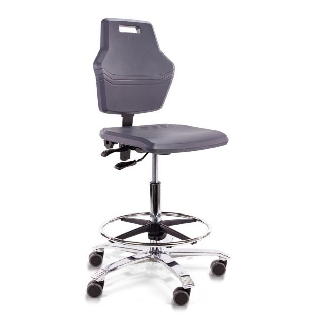 Score Arbeitsstuhl Pro 4402 mit Rollen und Fußring 59-84cm