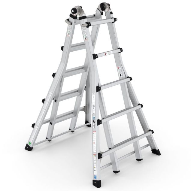 Klappleiter Wixor 4x5 Sprossen
