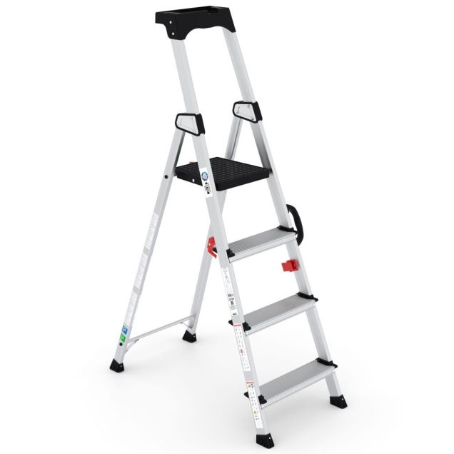 Haushaltstreppe Wixor Handyman einseitig 4 Stufen