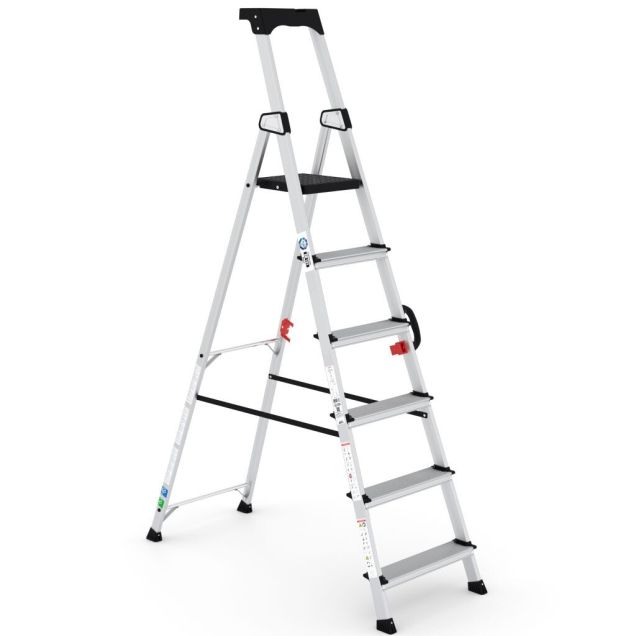 Haushaltstreppe Wixor Handyman einseitig 6 Stufen