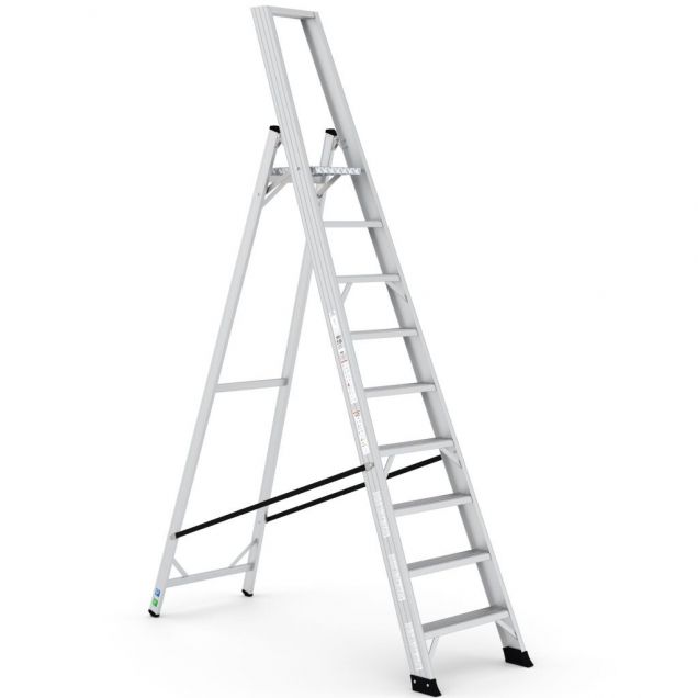 Industrietreppe Wixor Expert einseitig 9 Stufen