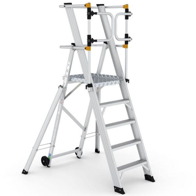 Lagertreppe Wixor klappbar extra sicher 5 Stufen