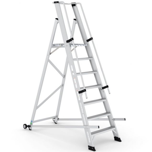 Lagertreppe Wixor klappbar 7 Stufen