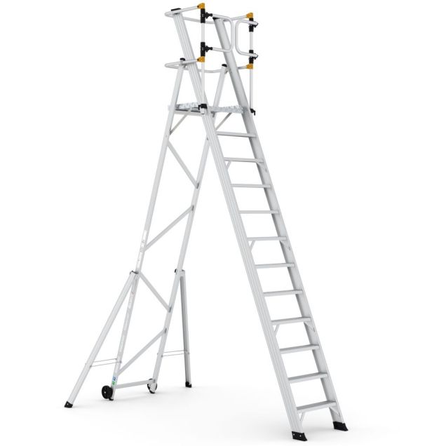 Magazintreppe Wixor faltbar extra sicher 12 Stufen