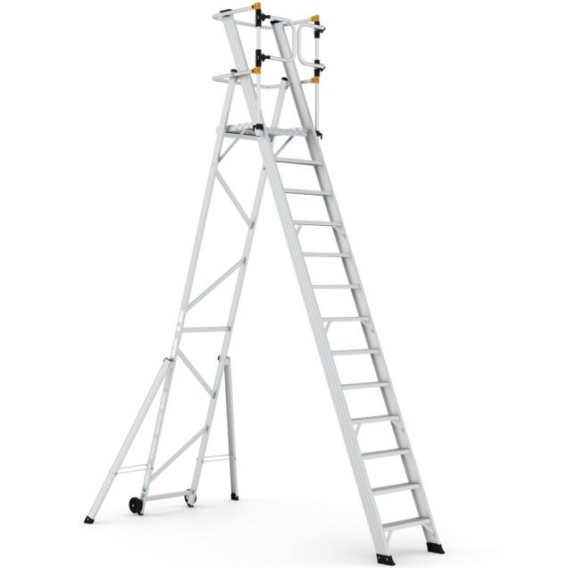 Lagertreppe Wixor faltbar extra sicher 13 Stufen