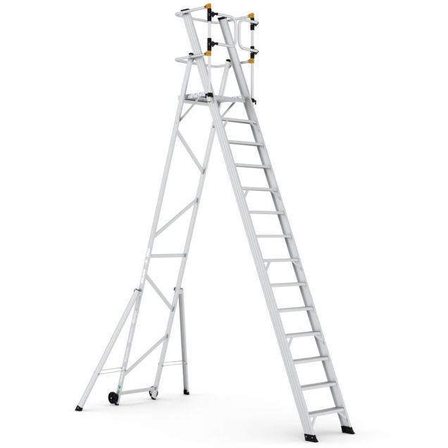 Magazintreppe Wixor klappbar extra sicher 14 Stufen