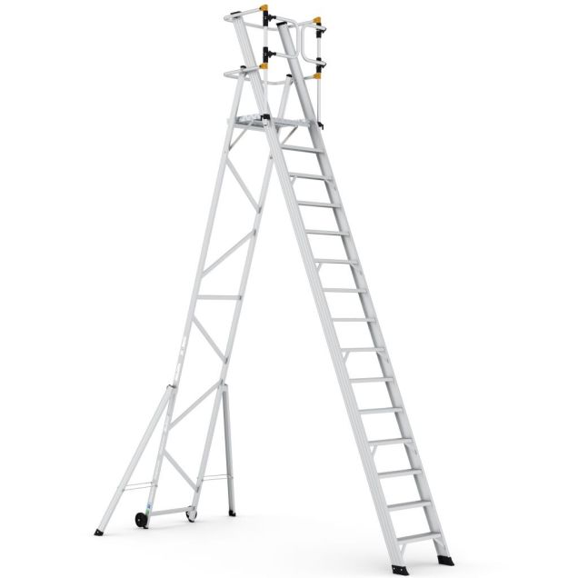 Magazintreppe Wixor klappbar extra sicher 15 Stufen
