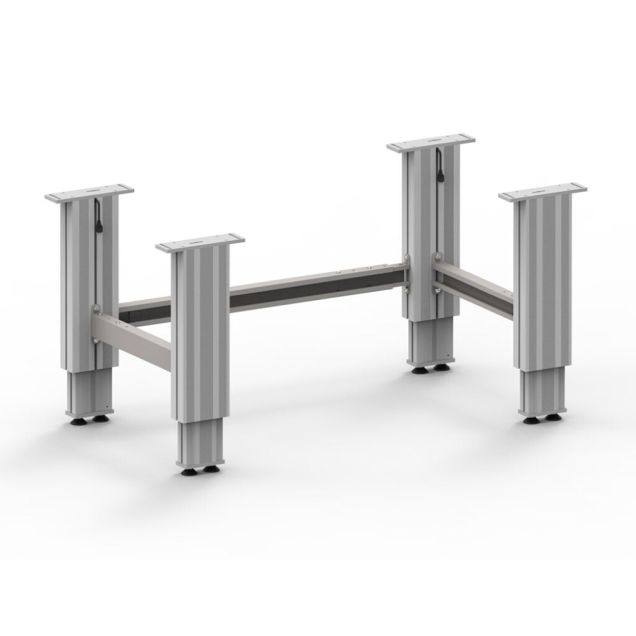 Elektrisch verstellbarer Werkbank-Rahmen 663-1063 mm Höhe 1200 kg Arbeitsplattenlänge 1300-2350 mm