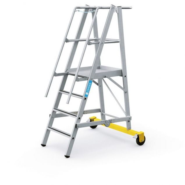 Plattformleiter Zarges ZAP Safemaster Plus S - 4 Stufen 1000 mm