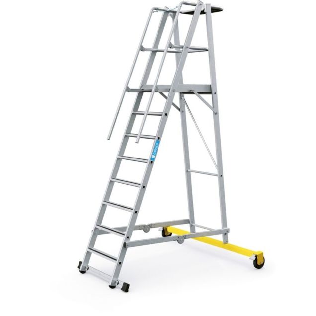 Plattformtreppe Zarges ZAP Safemaster Plus S 8 Stufen 2100 mm