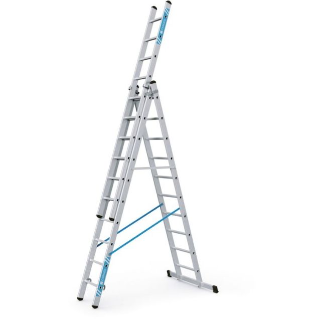 Reformleiter Zarges Skymaster X 3-teilig 3x10 Sprossen 6900 mm