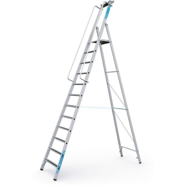 Plattformtreppe Zarges Meistertritt S 12 Stufen 3110 mm