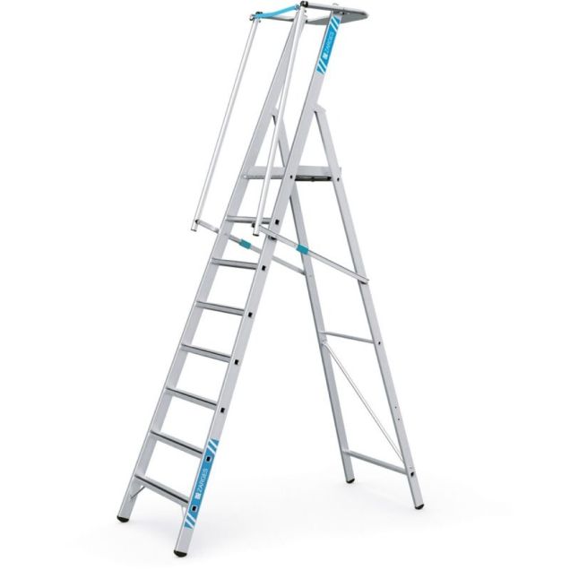 Plattformtreppe Zarges ZAP Safemaster S 8 Stufen 2110 mm