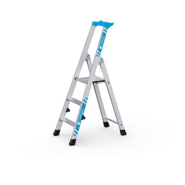 Professionelle Zarges Nova S Trittleiter 3 Stufen 610 mm
