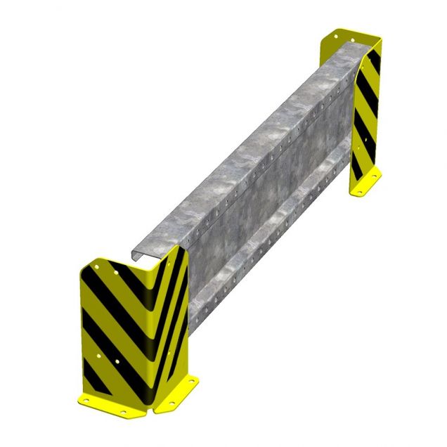 Anfahrschutz 1250 mm für eine einzelne Reihe