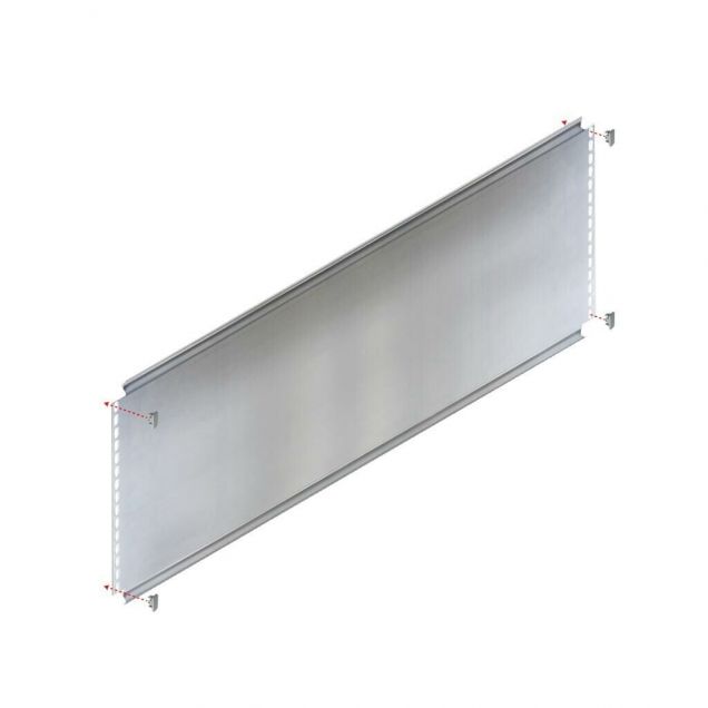 Rückwand Heavy Duty 1000x500 verzinkt