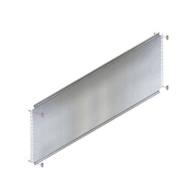 Rückwand Heavy Duty 1000x500 verzinkt