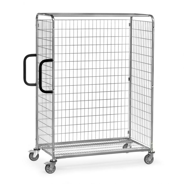 Rückwand für Kommissionierwagen Höhe 1625 mm und Ladefläche 650x510