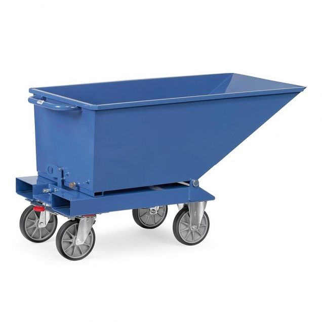 Abfallbehälter 750 kg mit Ablasshahn