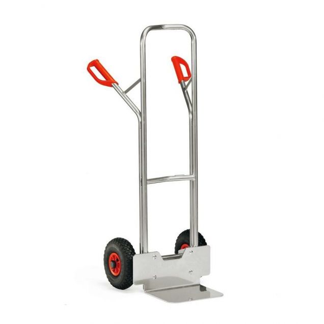 Aluminium Sackkarre 200 kg 1300 mm mit Luftreifen