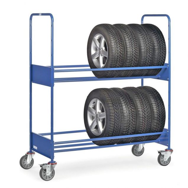 Reifenwagen 250 kg mit 2 Ladeflächen
