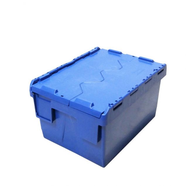 Begra Distributionsbox, Transportbox 400x300x225 mm (lxbxh) blau