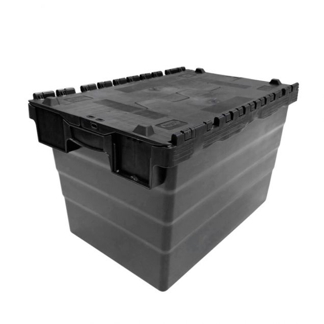 Begra Distributionskiste, Transportkiste 600x400x365 mm (lxbxh) schwarz