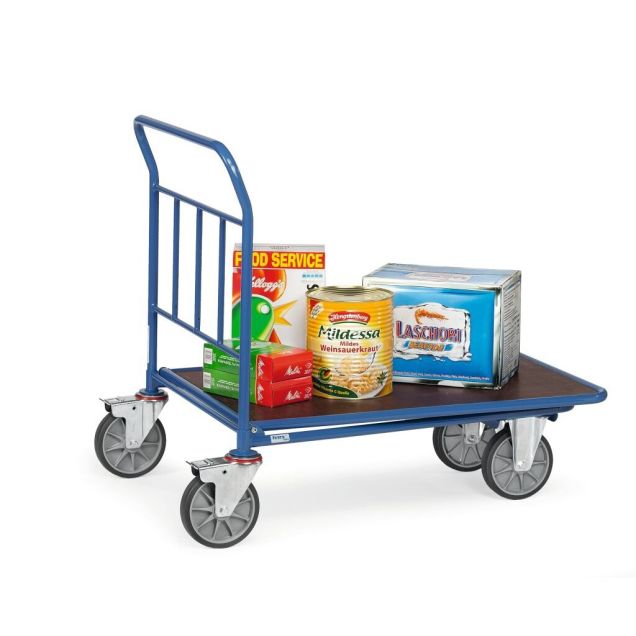 Cash &amp; carry Wagen 500 kg 1000x600 (LxB) mit Schiebegriff