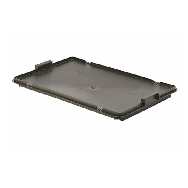Deckel für LB stapelbaren Behälter 600x400x250 mm schwarz